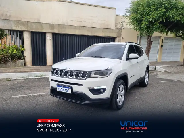 Carro Jeep Compass 2017 2.0 Sport 4x2 (Aut) (Flex)