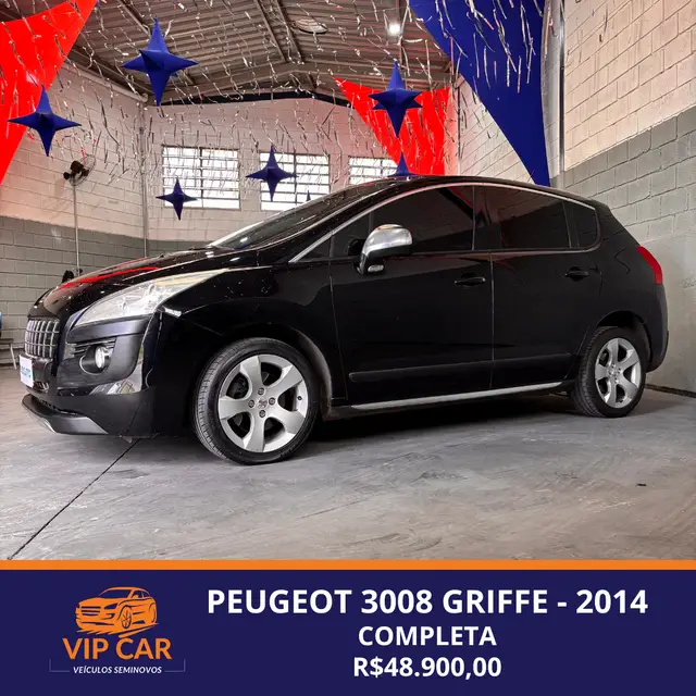 Carro Peugeot 3008 2014 1.6 THP Griffe (Aut)
