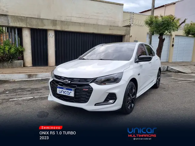 Carro Chevrolet Onix 2023 RS 1.0 Turbo (Aut.)