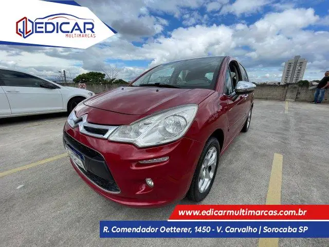 Carro Citroën C3 2014 Exclusive 1.6 VTI 120 (Flex) (Aut)