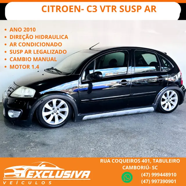 Carro Citroën C3 2010 XTR 1.4 8V (flex)