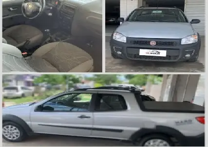 Carro Fiat Strada 2015 Working 1.4 (Flex) (Cabine Estendida)