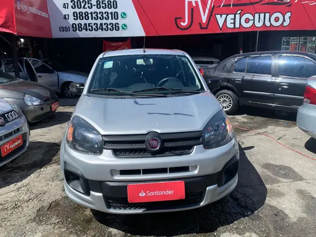 Carro Fiat Uno 2019 Attractive 1.0 8V (Flex) 4p
