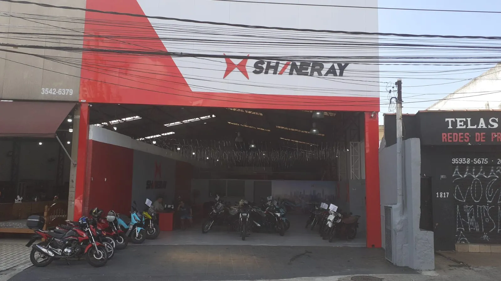 Fachada da loja Shineray São Miguel - São Paulo - SP