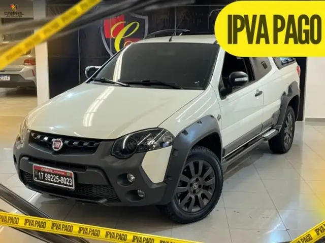 Carro Fiat Strada 2016 Adv.Ext. 1.8 LOCKER Dual. Flex CD