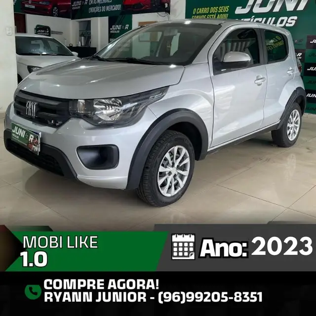 Carro Fiat Mobi 2023 Like 1.0 (Flex)