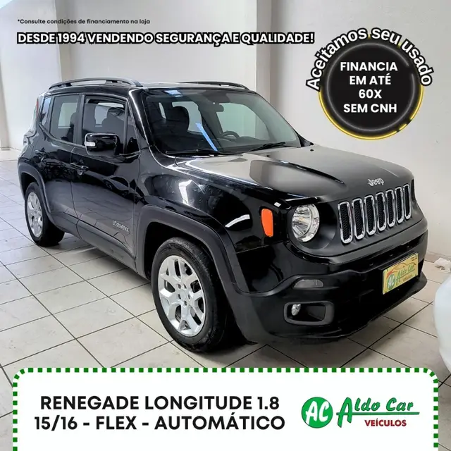 Carro Jeep Renegade 2016 Longitude 1.8 4x2 (Aut) (Flex)