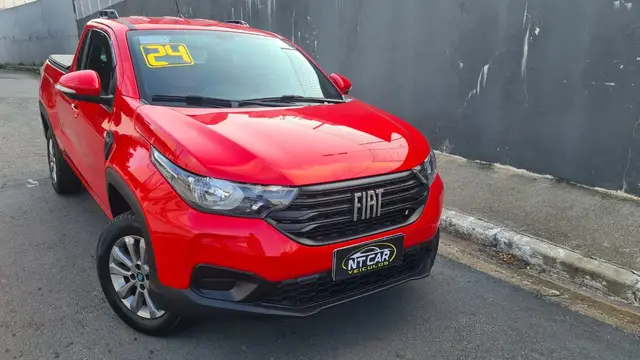 Carro Fiat Strada 2024 Freedom 1.3 Cabine Plus