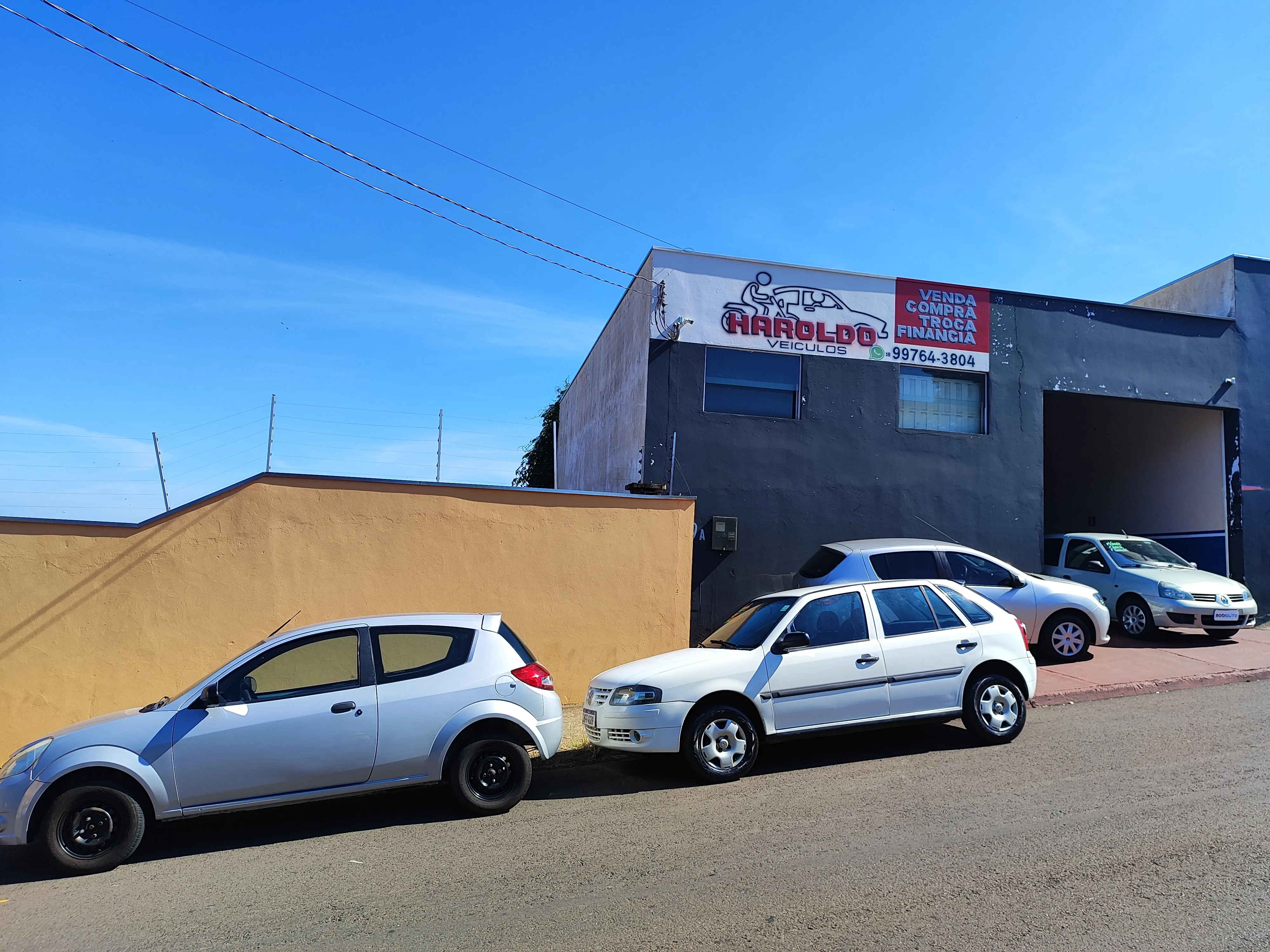 Fachada da loja Veículos à venda em HAROLDO VEICULOS - Presidente Prudente - SP | Mobiauto