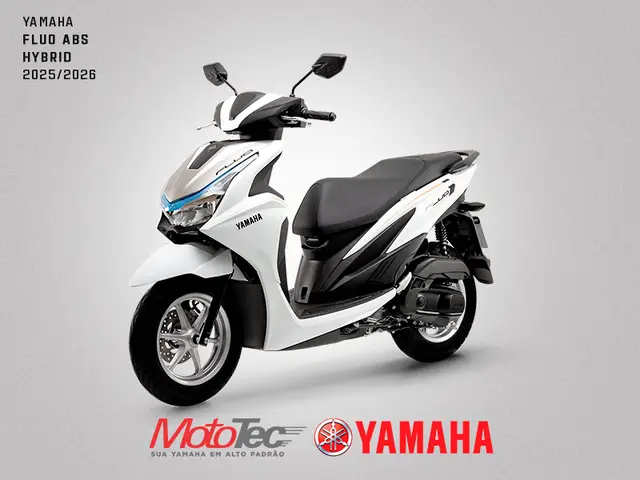 Moto Yamaha Fluo 2026 Hybrid Connected