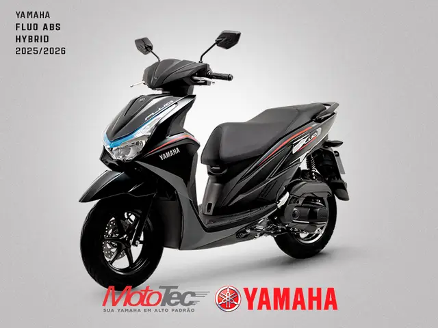 Moto Yamaha Fluo 2026 Hybrid Connected