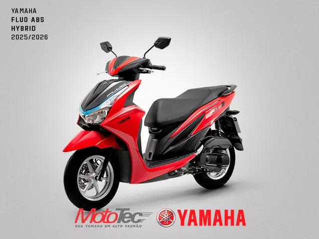 Moto Yamaha Fluo 2026 Hybrid Connected