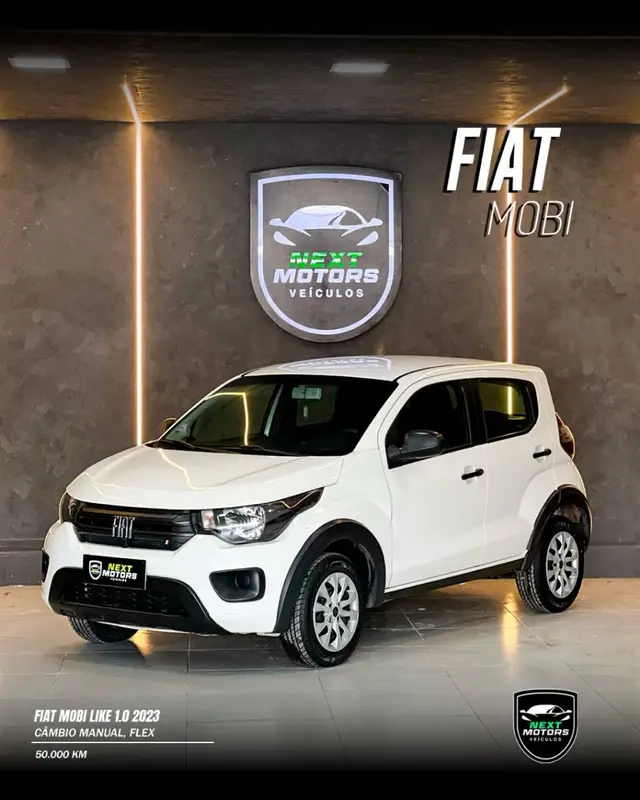 Carro Fiat Mobi 2023 Like 1.0 (Flex)