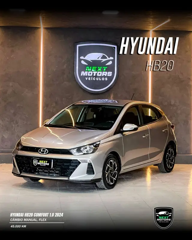 Carro Hyundai HB20 2024 Comfort 1.0 (Flex)