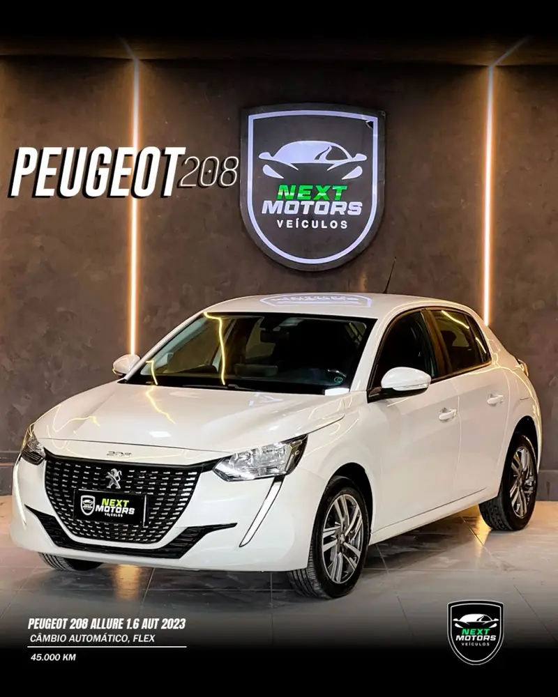 Peugeot 208 Allure 1.6 (Flex) (Aut)