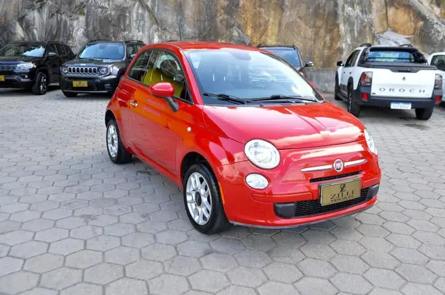 Carro Fiat 500 2015 Cult Dualogic 1.4 Evo (Flex)