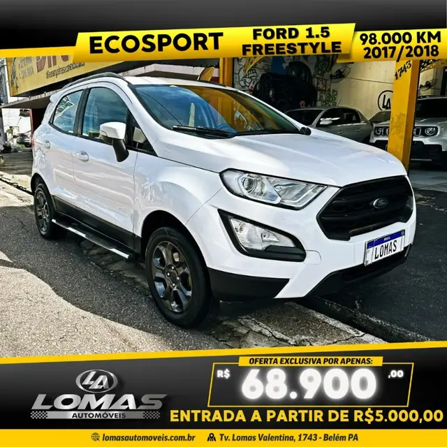 Carro Ford EcoSport 2018 Freestyle 1.5 (Flex)