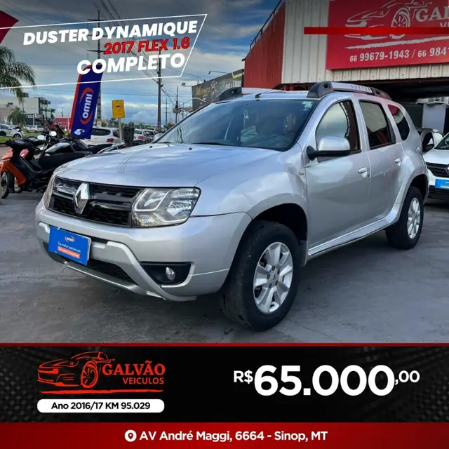 Carro Renault Duster 2017 1.6 16V Dynamique (Flex)