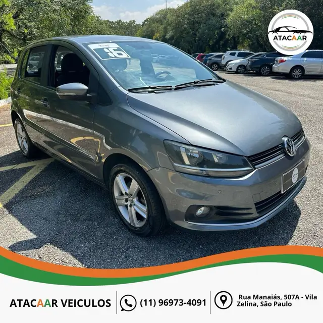 Carro Volkswagen Fox 2016 1.6 MSI Comfortline I-Motion (Flex)