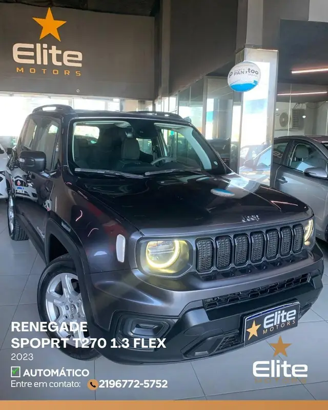 Carro Jeep Renegade 2023 Sport T270 1.3 Turbo 4x2