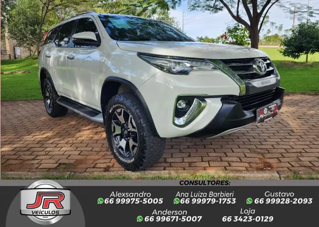 Carro Toyota SW4 2019 2.8 TDI SRX Diamond 7L 4x4 (Aut)