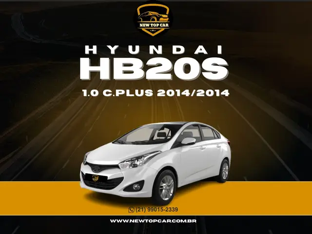 Carro Hyundai HB20S 2014 1.0 Comfort Plus (Flex)