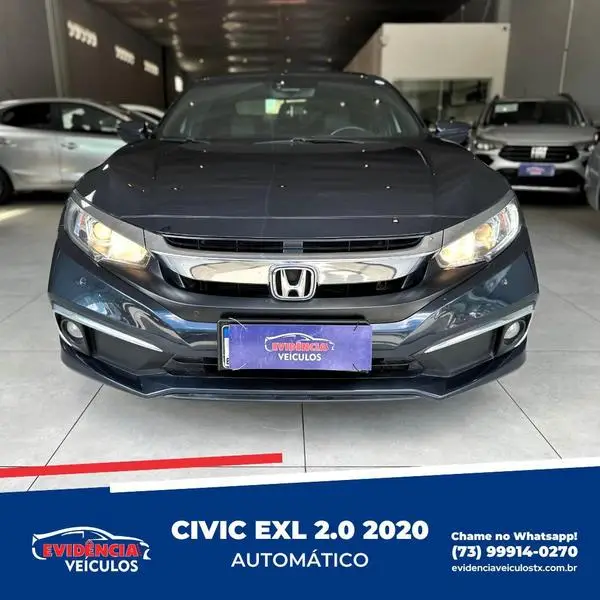 Carro Honda Civic 2020 EXL 2.0 i-VTEC CVT