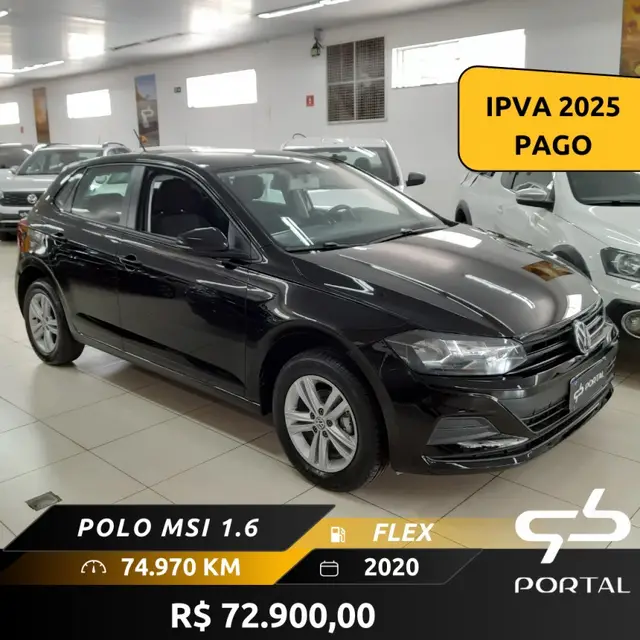 Carro Volkswagen Polo 2020 1.6 MSI (Aut) (Flex)