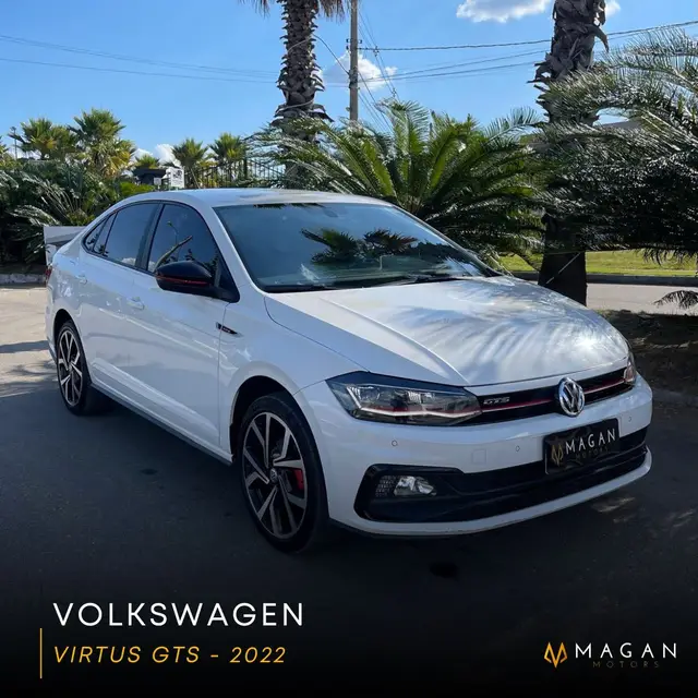 Carro Volkswagen Virtus 2022 GTS 1.4 TSI 16V (Flex)