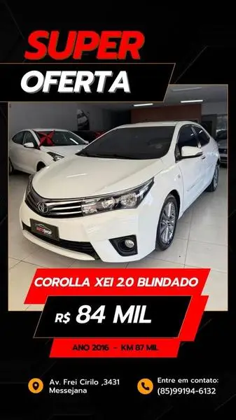 Toyota Corolla 2.0 XEi Multi-Drive S (Flex)