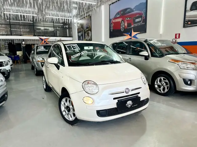 Carro Fiat 500 2013 Cult 1.4 8V