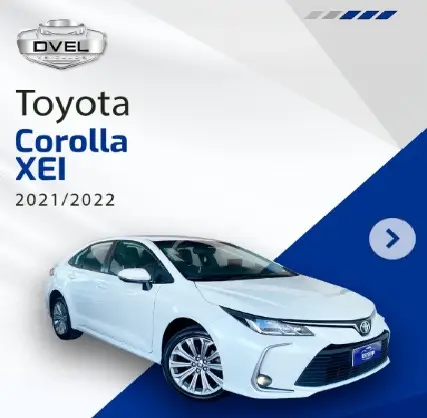 Carro Toyota Corolla 2022 XEi 2.0 Dynamic Force (Flex) (Aut)