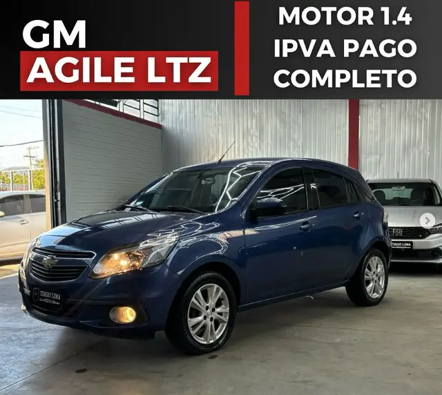 Carro Chevrolet Agile 2014 LTZ 1.4 8V (Flex)