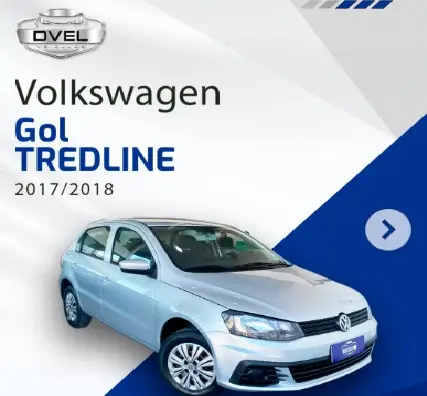 Carro Volkswagen Gol 2018 1.0 MPI Trendline 12V 5p (Flex)