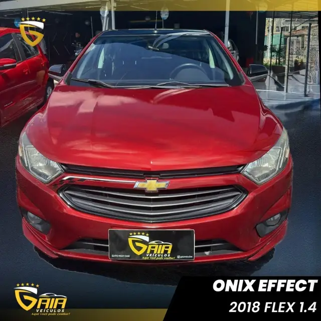 Carro Chevrolet Onix 2018 1.4 Effect SPE/4