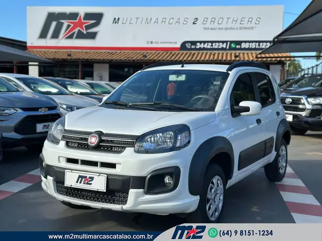 Carro Fiat Uno 2017 Way 1.0 Firefly (Flex)