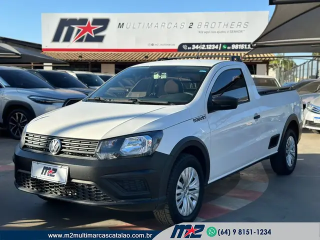 Carro Volkswagen Saveiro 2021 Robust 1.6 MSI CD (Flex)