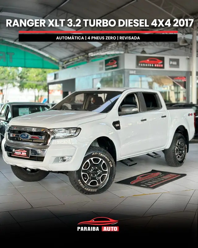 Carro Ford Ranger Cabine Dupla 2017 Ranger 3.2 Limited CD 4x4 (Aut)