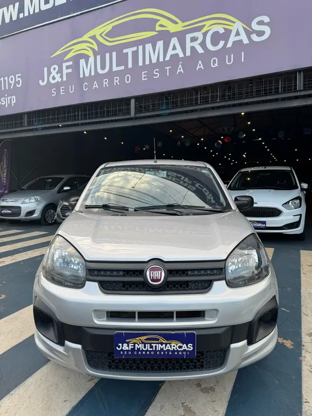 Carro Fiat Uno 2021 Attractive 1.0