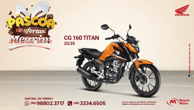 Moto Honda CG 160 2024 Titan