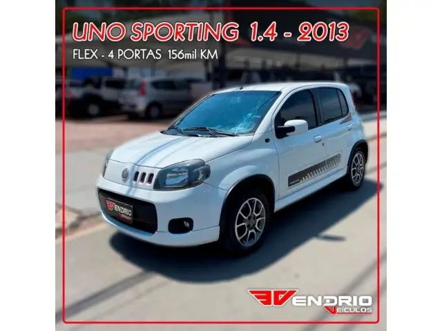 Fiat Uno Sporting 1.4 8V (Flex) 4p