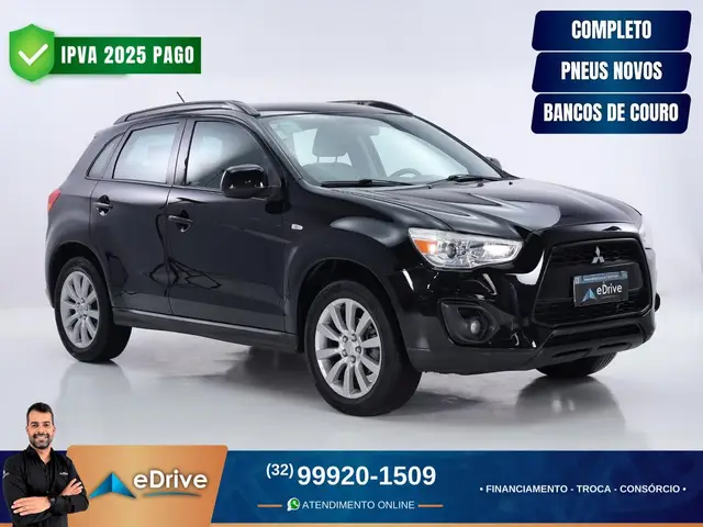 Carro Mitsubishi ASX 2015 2.0 16V  4x4 Aut.(By Armura-Blind.)