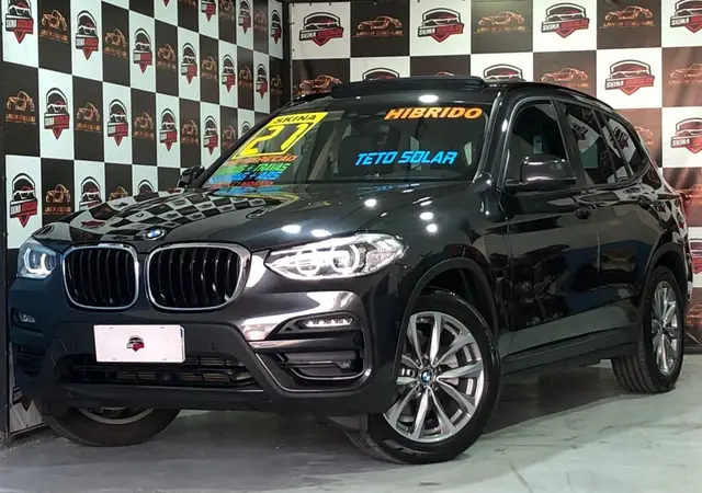 Carro BMW X3 2021 xDrive30e X Line 2.0 Turbo Híbrido (Aut)