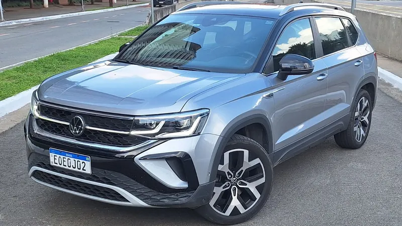 VW Taos Highline 2024: confira 31 fotos do SUV rival do Jeep Compass