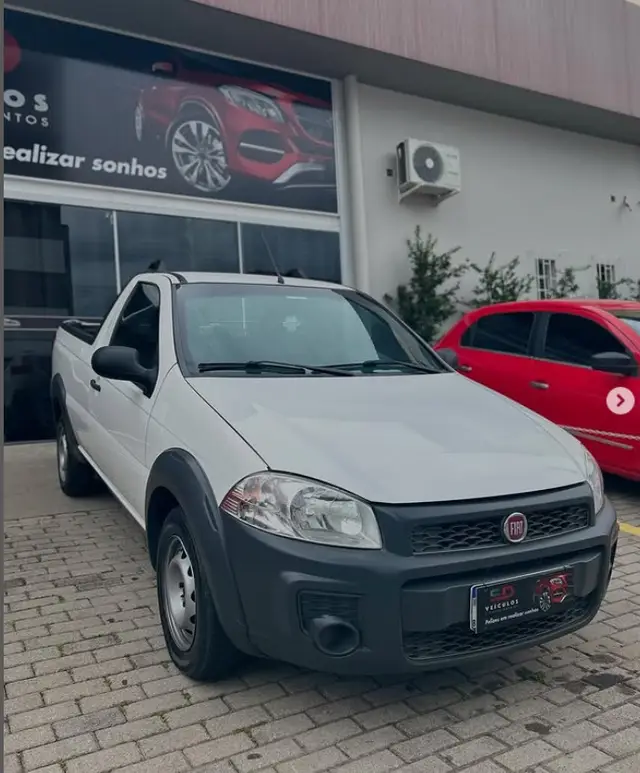 Carro Fiat Strada 2020 Hard Working 1.4 (Flex) (Cabine Dupla)