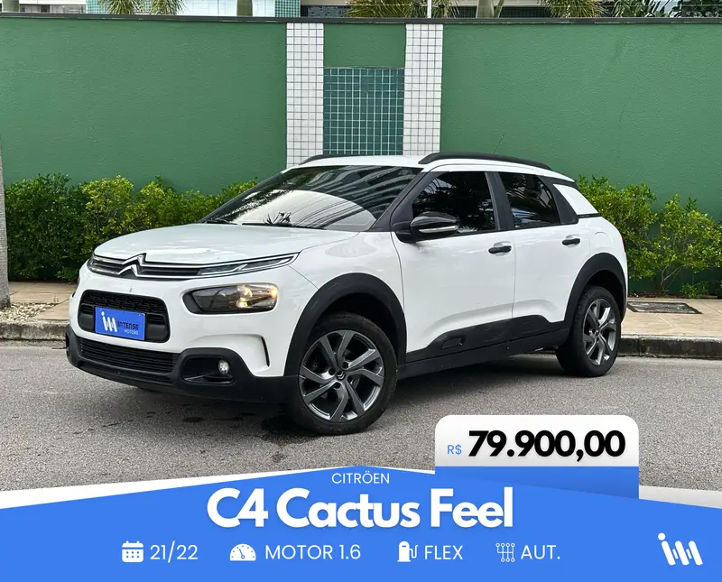Citroën C4 Cactus 1.6 Feel Pack (Aut) (Flex)