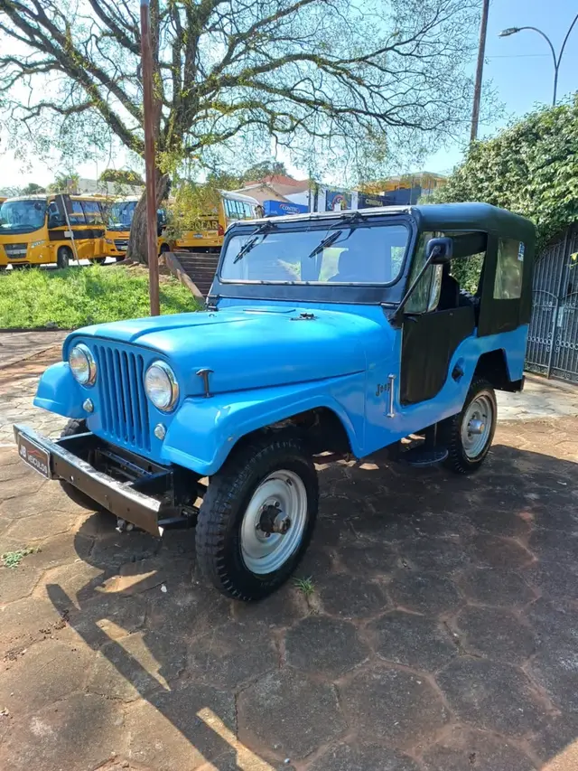 Carro Jeep Willys 1974 4x4