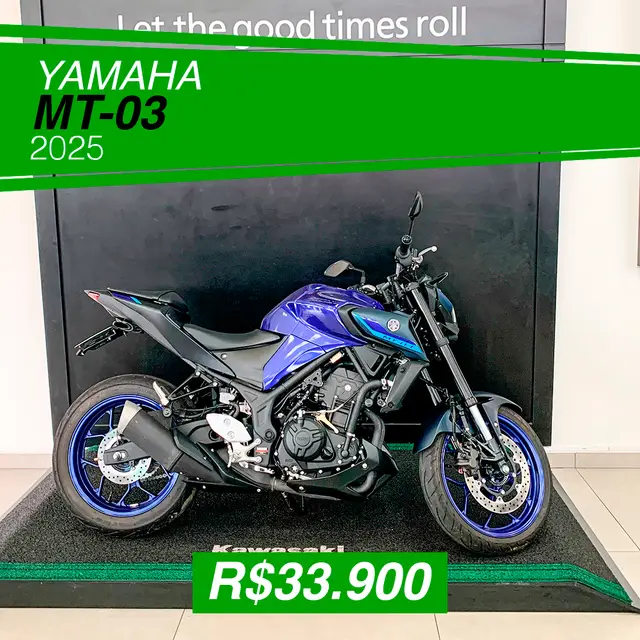 Carro Yamaha MT-03 2025 ABS