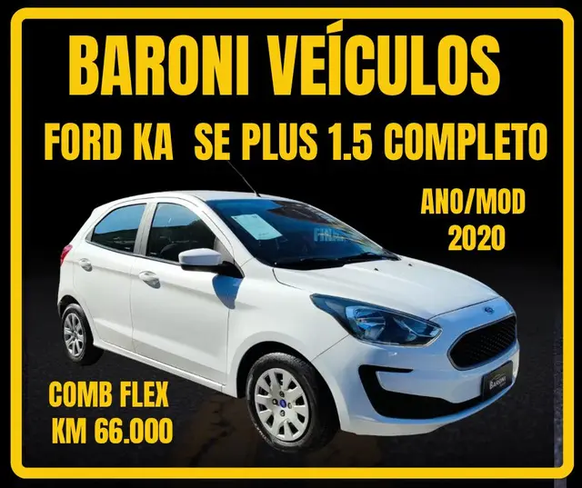 Carro Ford Ka 2020 1.5 SE (Aut) (Flex)