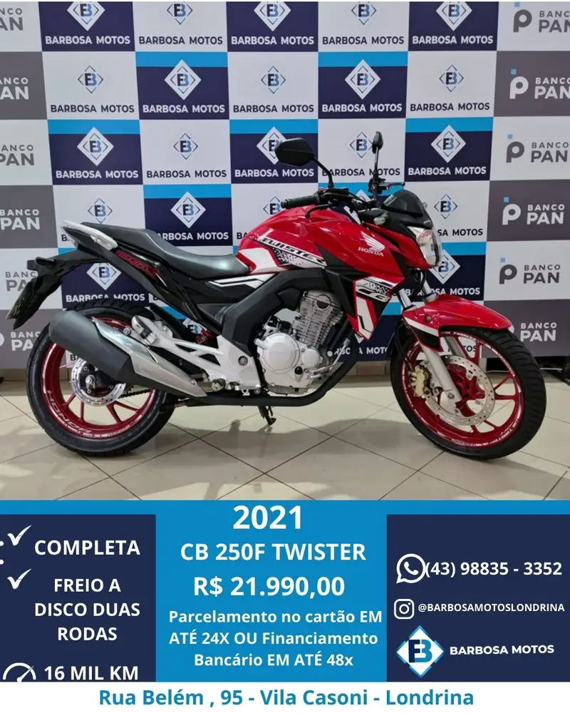 Honda CB 250F Twister (CBS)